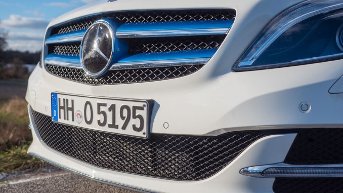 Mercedes_B250e_Front Mercedes B250e test