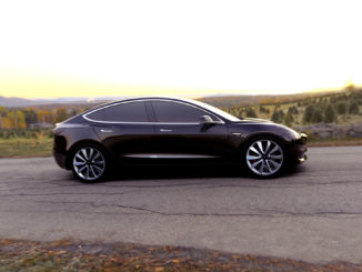 Tesla Model 3 schwarz