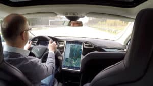 Probefahrt im Model S | Foto: 163 Grad