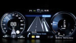 Volvo Sensus Fahrerdisplay | Foto: 163 Grad