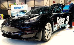 Tesla Model 3 in Genf | Foto: 163 Grad