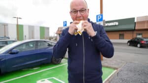 Elektroautofahren macht dick