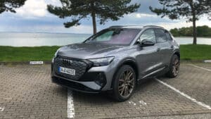 audi q4 e-tron test | foto: 163 grad
