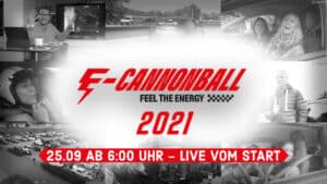 E-Cannonball 2021 Berlin München