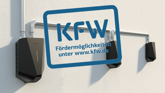 KfW 441 Förderung für Wallboxen bei Firmen und Unternehmen | Foto: 163 Grad
