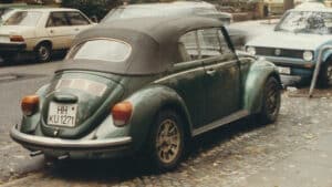 VW Käfer Cabrio Grün | Foto: 163 Grad