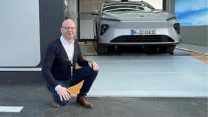 NIO ET7 Akkutausch in Zusmarshausen | Foto: 163 Grad