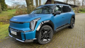 Kia EV9 GT-Line Ocean Blau Matt | Foto: 163 Grad
