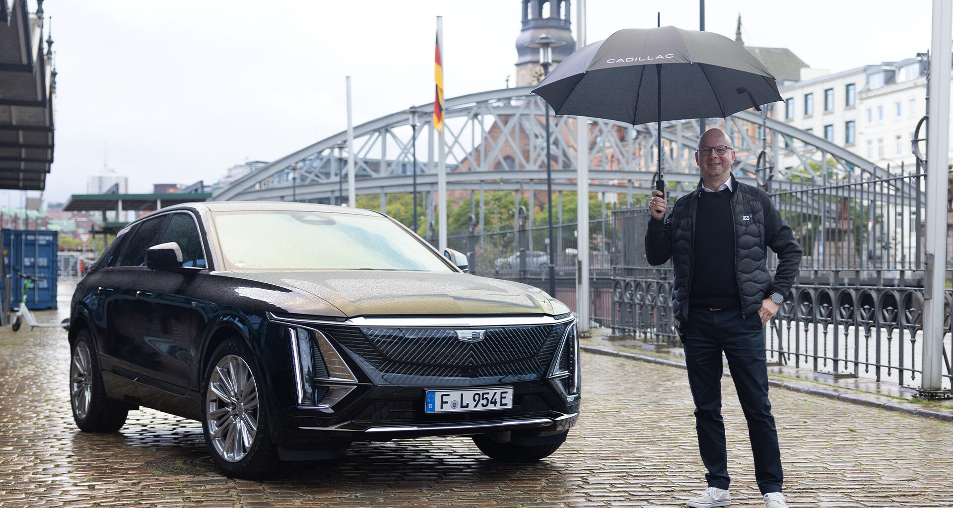 Der Cadillac LYRIQ Test von 163 Grad Hamburg 2024 | Foto: 163 Grad