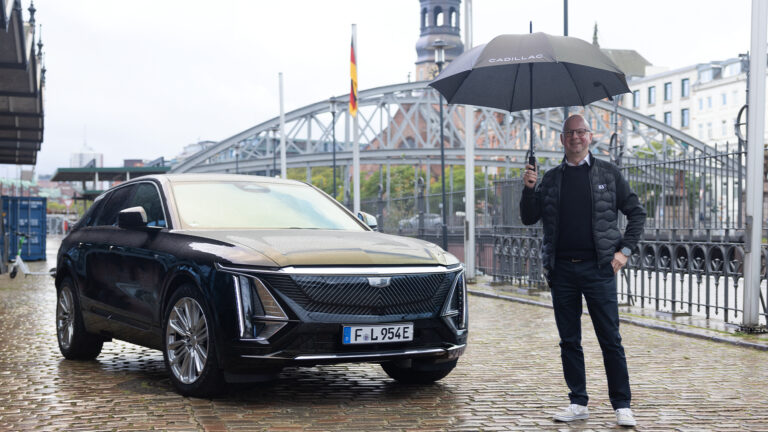 Der Cadillac LYRIQ Test von 163 Grad Hamburg 2024 | Foto: 163 Grad