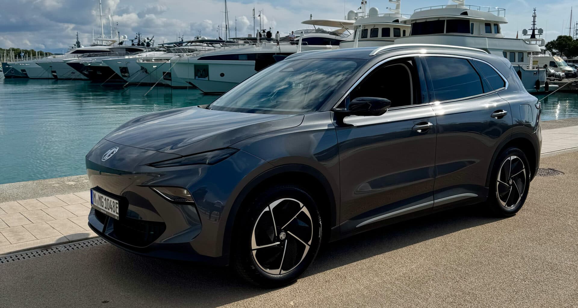 MGS5 EV im Test von 163 Grad